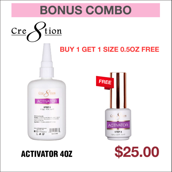 (Bonus Combo) Cre8tion Dip Essential 4oz - Buy 1 Get 1 size 0.5oz Free Online Hot Sale - Image 3