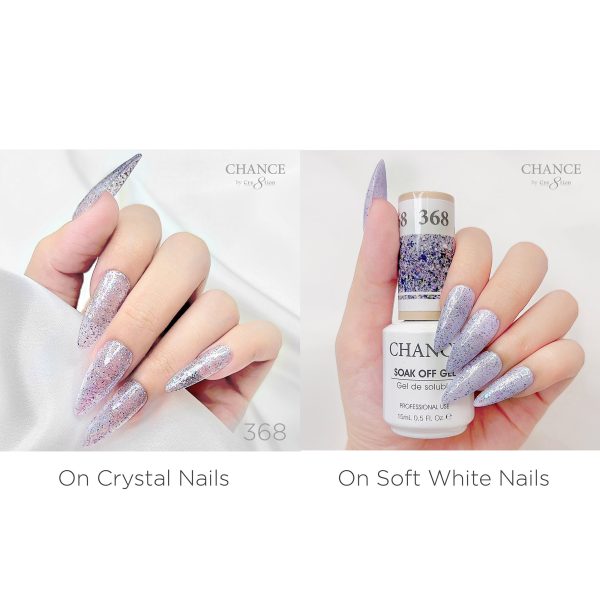 Chance Soak Off Gel 0.5oz - Diamond Dust Collection 368 For Cheap - Image 2