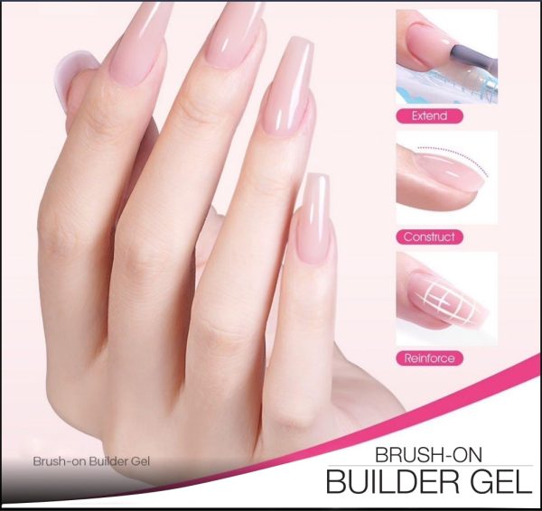 Cre8tion Gel Collection - Overlay  Brush on Builder 0.5oz - Full Set 45 Colors w  1 Color Chart For Sale - Image 2