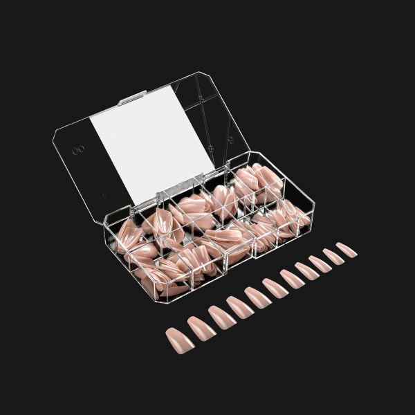 Apres Neutrals Gel-X Tips - Maisie NATURAL 150pcs For Discount - Image 4