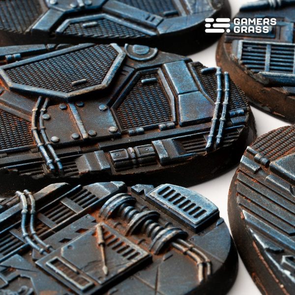 GamersGrass: Spaceship Corridor Bases, Oval 60mm (x4) Fashion - Image 3