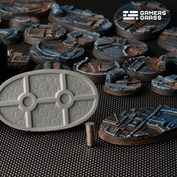 GamersGrass: Spaceship Corridor Bases, Oval 60mm (x4) Fashion - Image 4