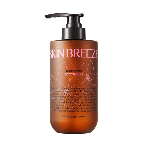 Skin Breeze Cozy Vanilla Body Wash or Body Lotion For Sale - Image 2