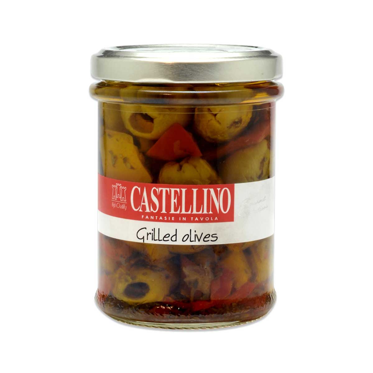 Castellino Italian Grilled Olives, 6.5 oz (184 g) Fashion