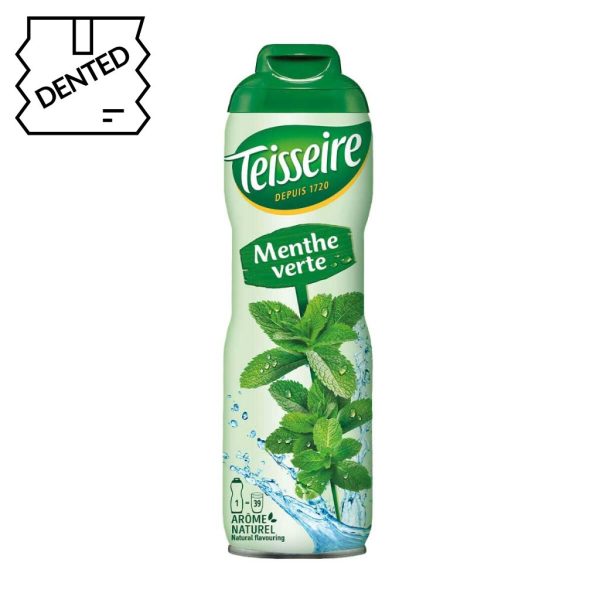 [Minor Dents] Teisseire French Mint Syrup, 20.3 fl oz (600 ml) For Cheap