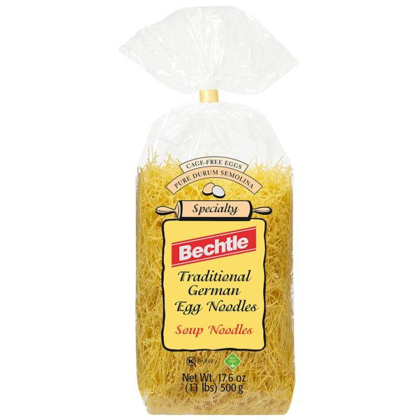 Bechtle Thin German Soup Noodles, 17.6 oz (500 g) For Sale